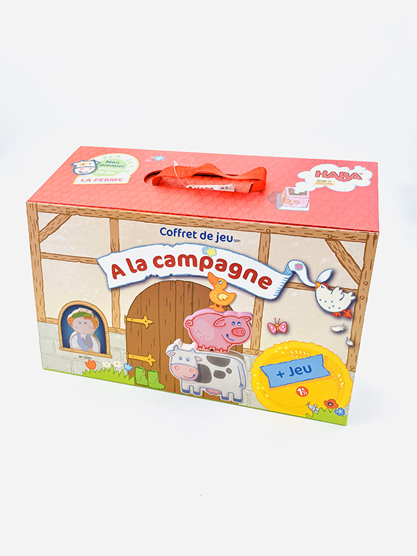 Coffret de jeu à la campagne