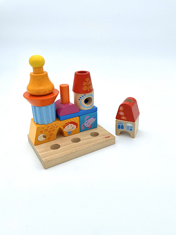 Jeu Petit Bâtisseur – Boîte Moyenne – Blocs de construction en bois