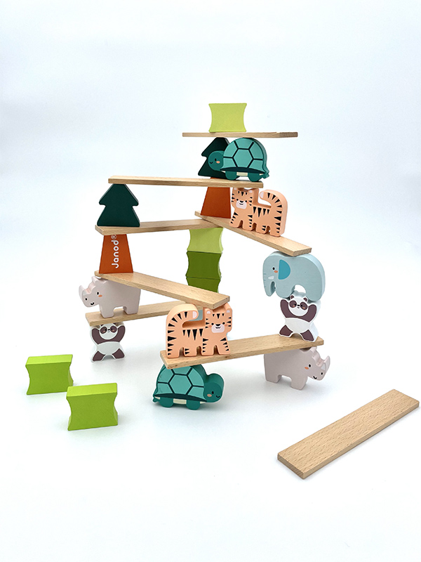 Jeu Les Animaux Equilibristes en bois