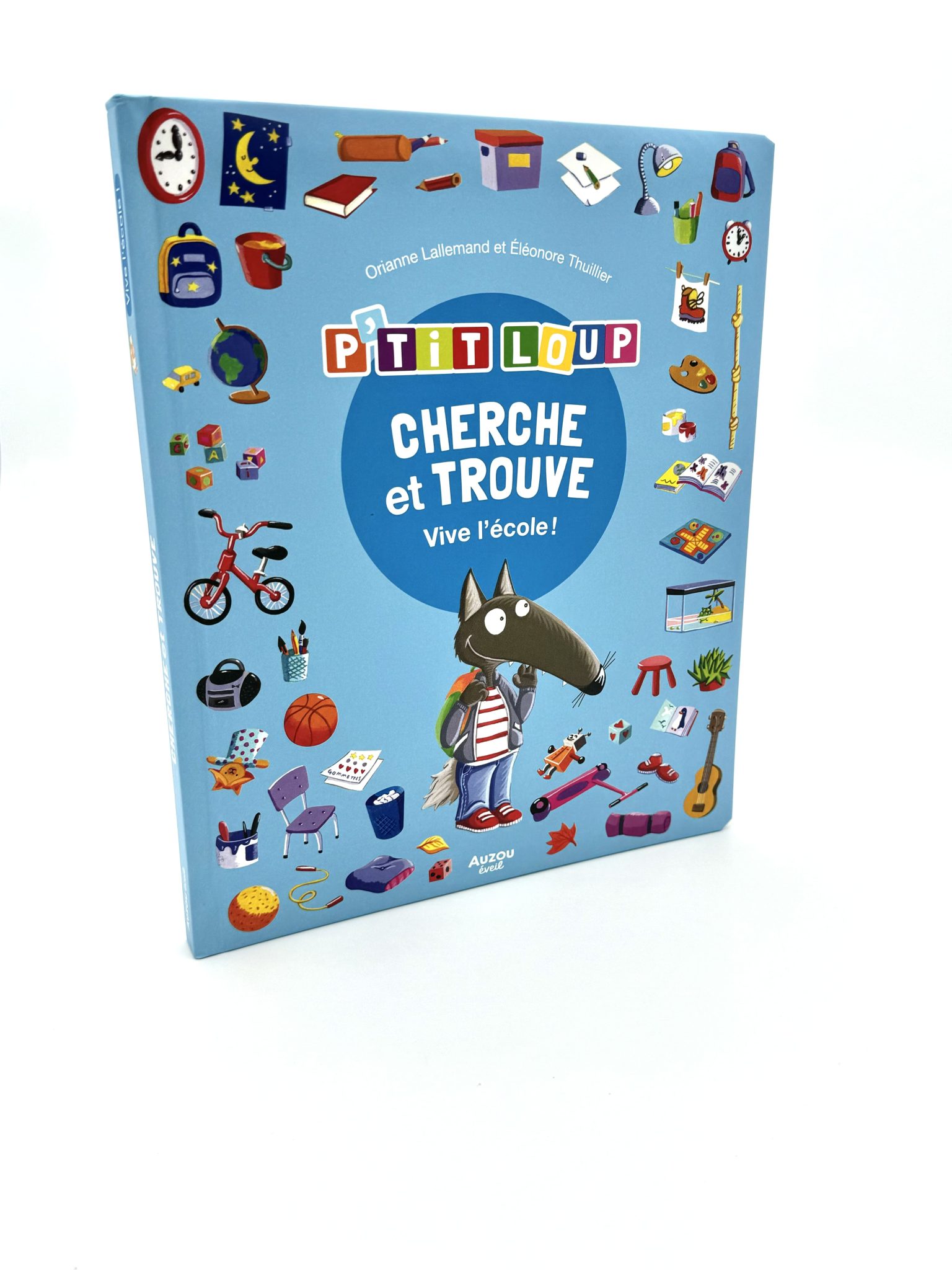 P’tit Loup – Cherche et trouve – Vive l’école