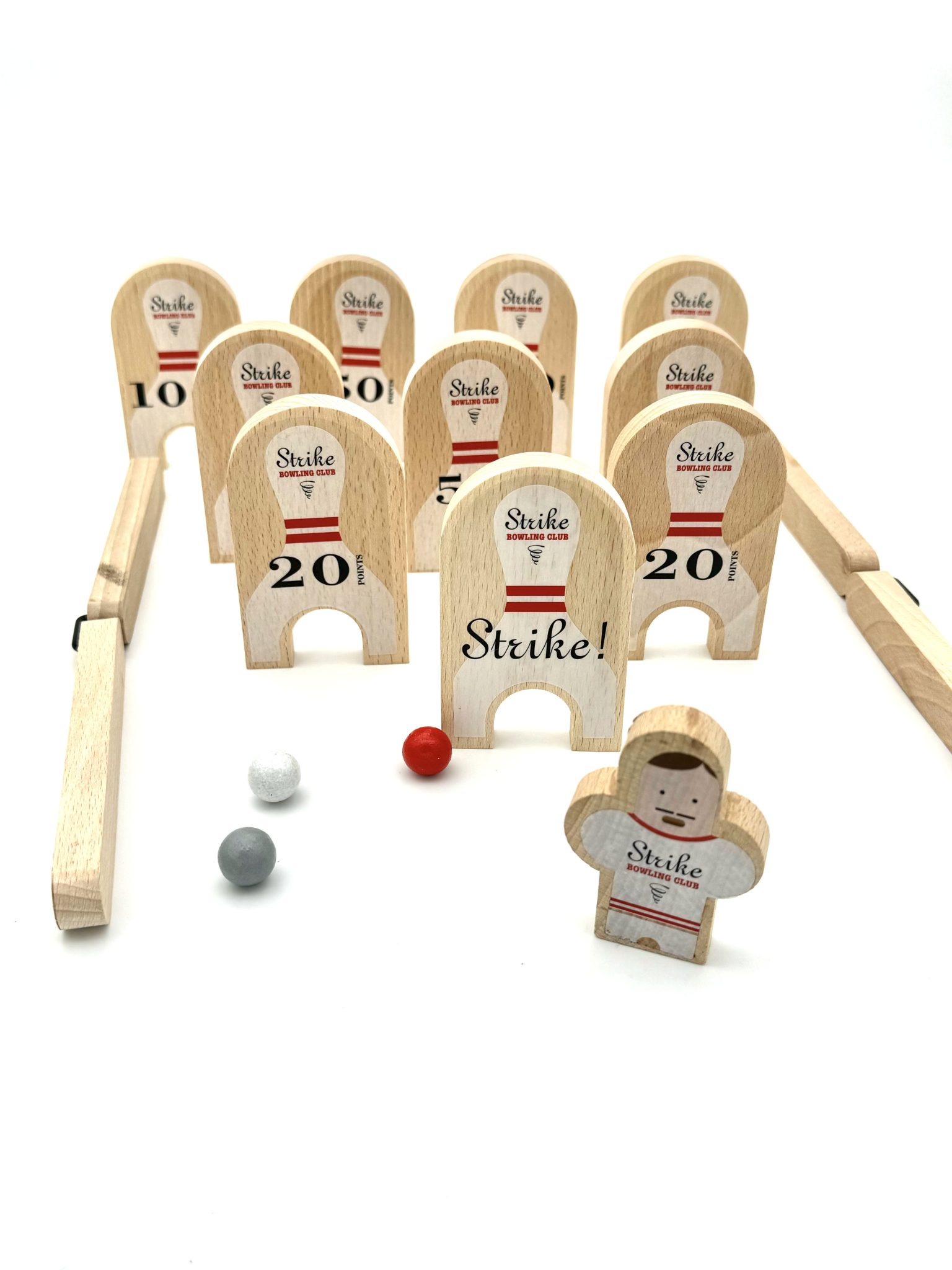 Coffret jeu de billes Bowling Club