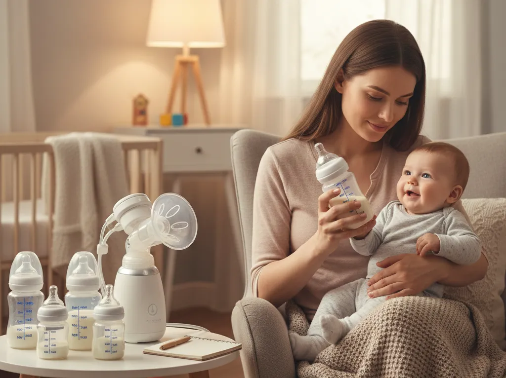 je tire mon lait quelle quantité donner à bébé