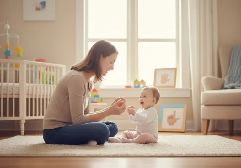 langue des signes pour les bébés