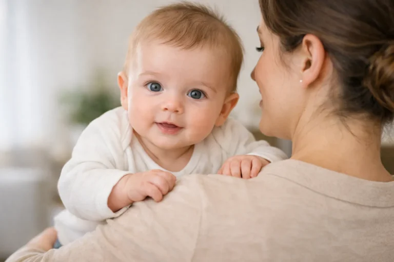 à quel âge bebe tient sa tête