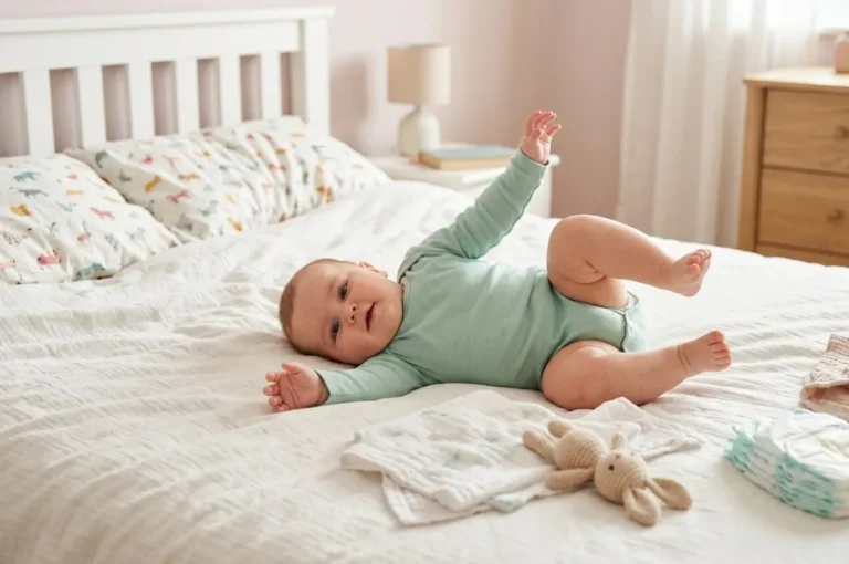 à quel âge bébé se retourne