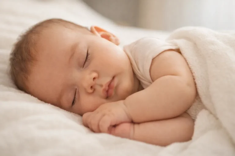 bébé respire vite et fort en dormant