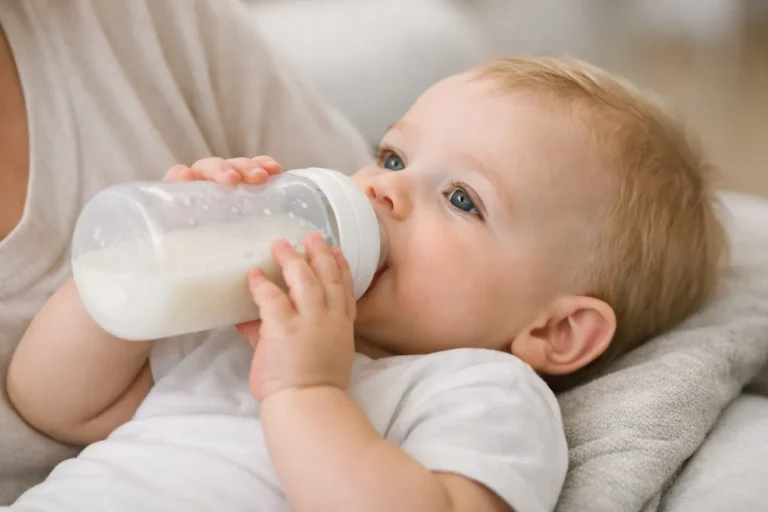 bébé s'etouffe avec biberon mam