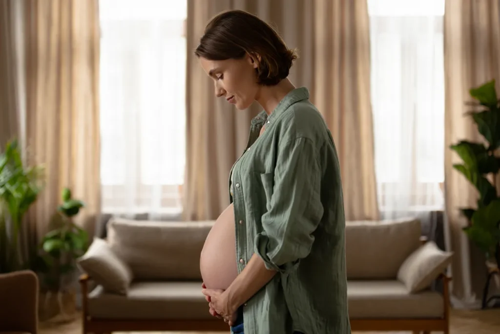 ventre gonflé après fausse couche