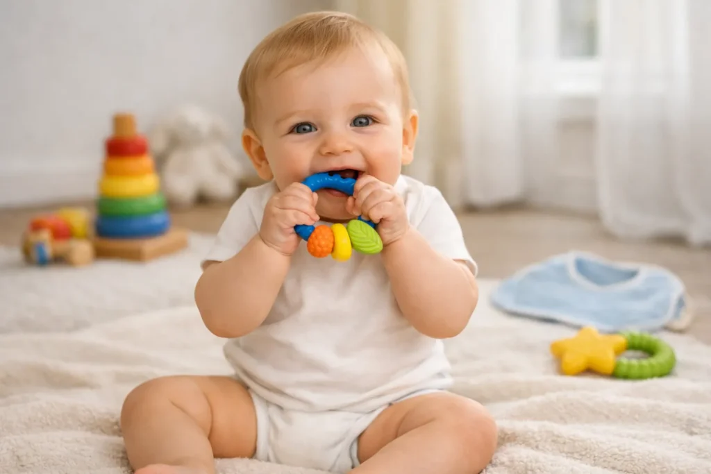 a quel age un bébé fait ses dents