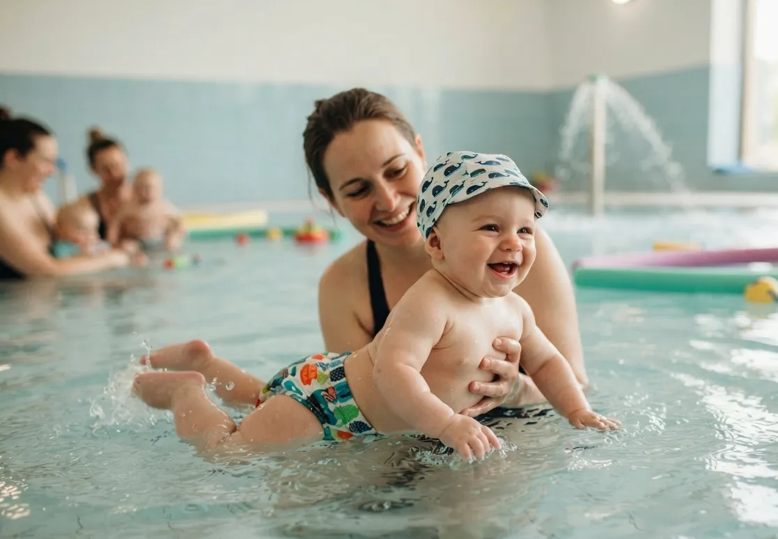 À quel âge peut-on commencer les séances de bébé nageur ?