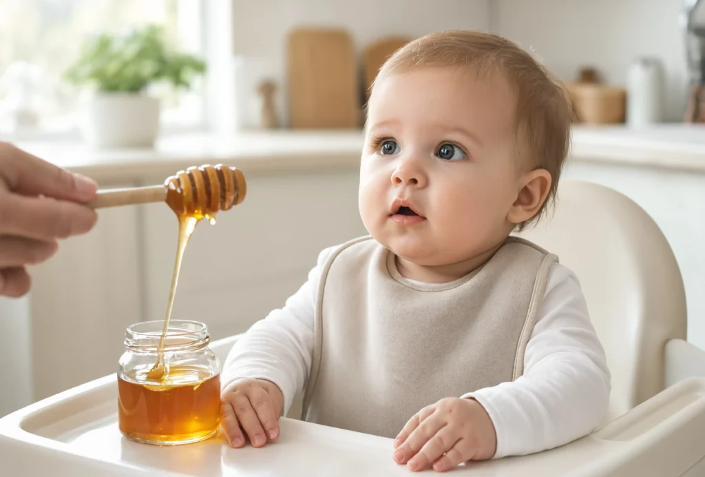 j'ai donné du miel à mon bébé que faire