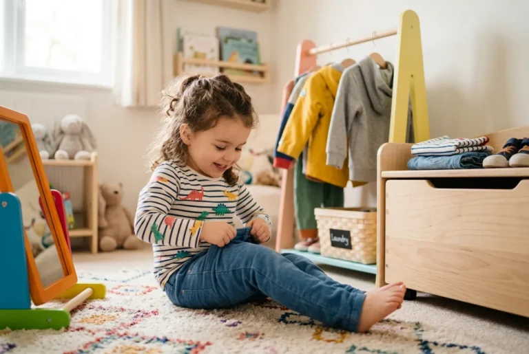 apprendre à s'habiller autonomie enfant
