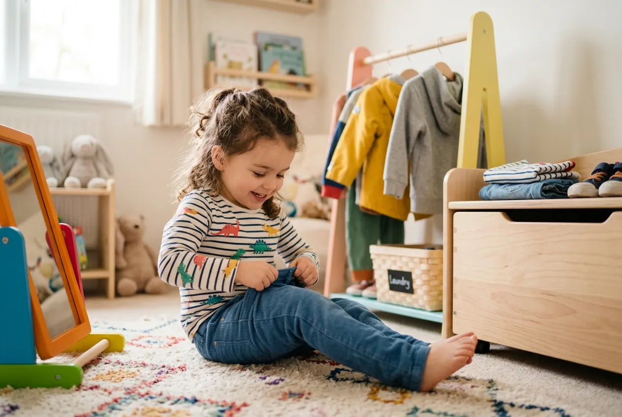 Apprendre à s’habiller : GUIDE vers l’autonomie de l’enfant