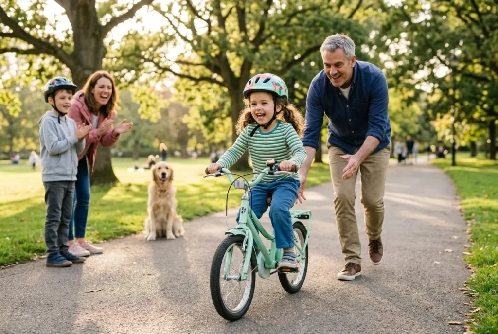 apprendre vélo enfant