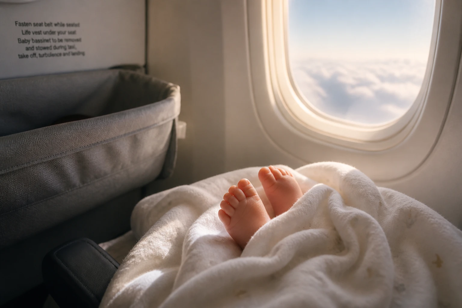 À quel âge un bébé peut prendre l’avion : le guide complet
