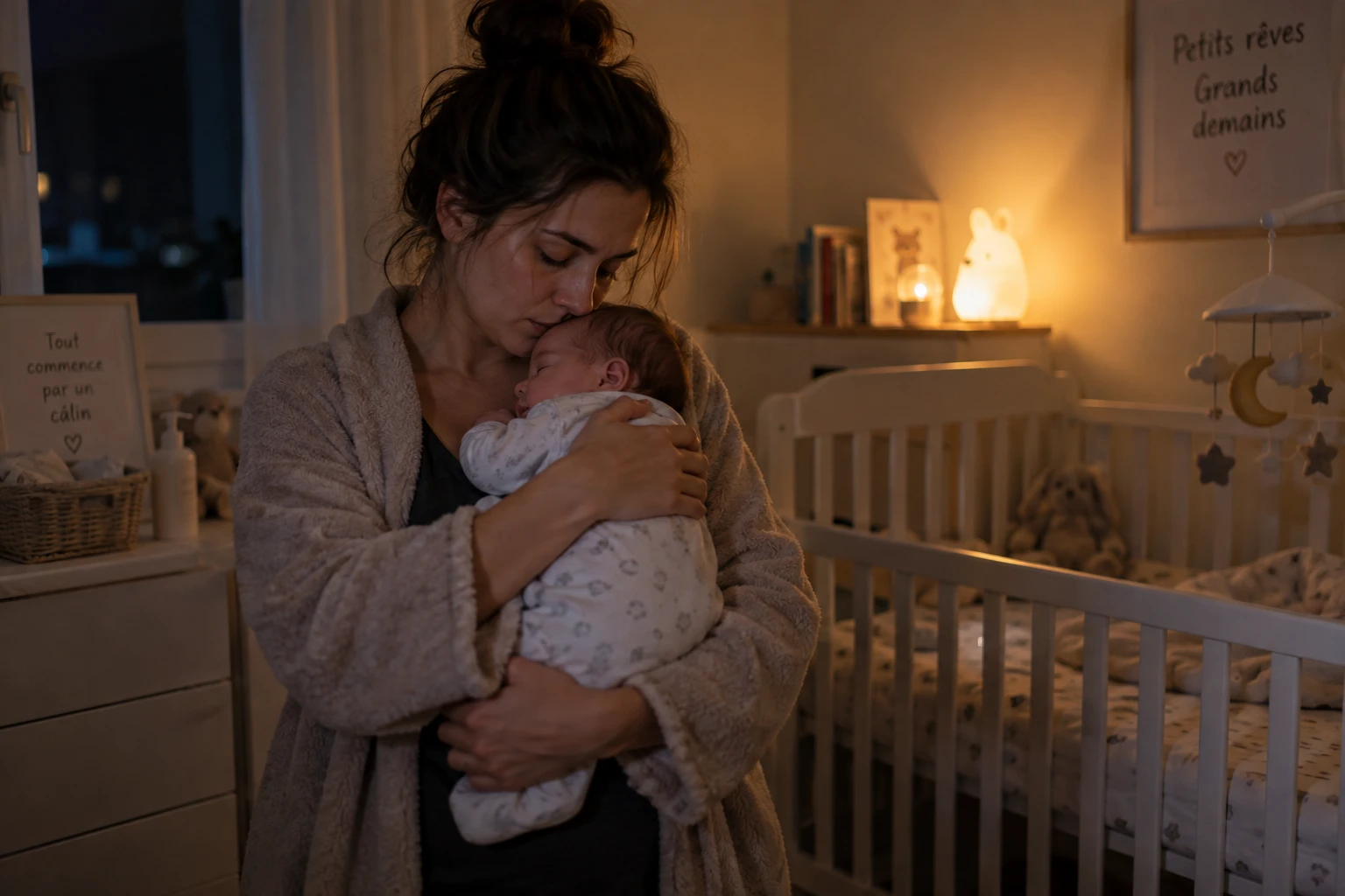 Bébé ne dort pas le jour ni la nuit : que faire ?