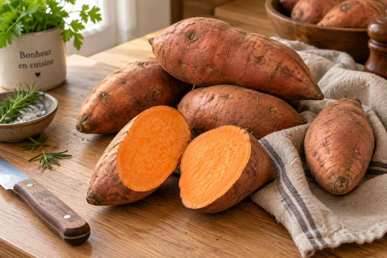 Patate douce : féculent ou légume ? La réponse nuancée