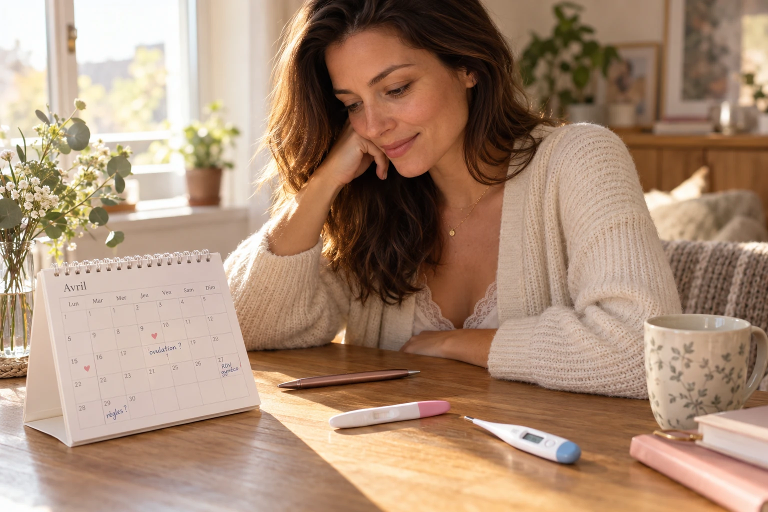 Calcul ovulation : la méthode pas à pas, même si le cycle varie
