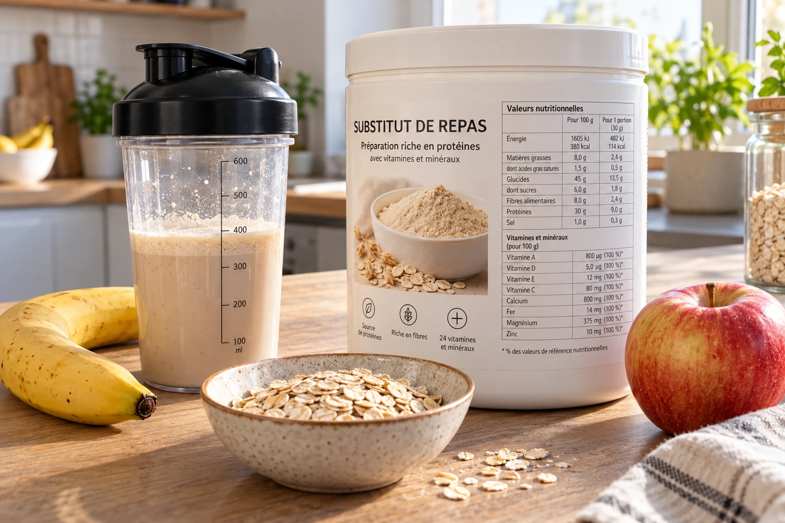 Protéine substitut de repas : laquelle choisir, et quand ?