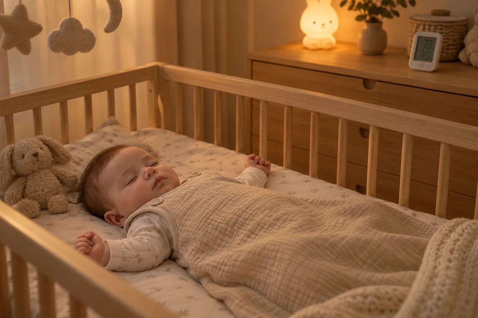 Comment habiller bébé pour dormir selon la température